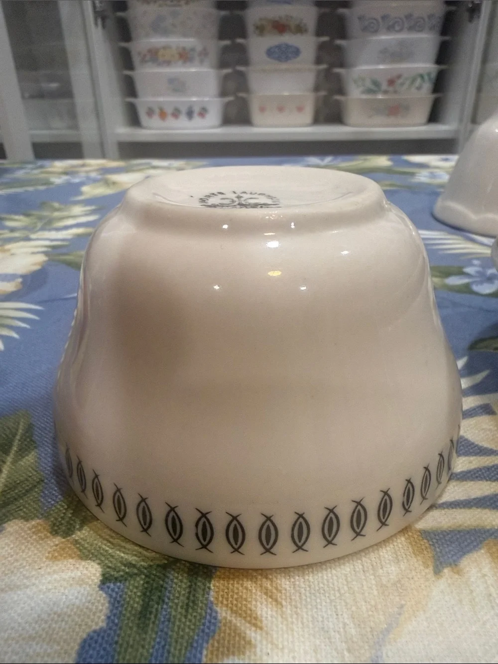 Ceramic Ramekins in Cream with Brown Rim - Multipack